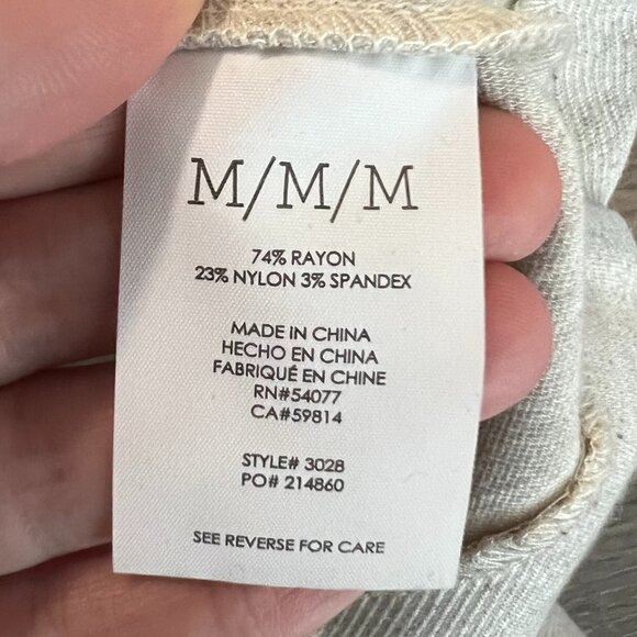 CAbi Charlie Moto Jacket Style #3028 Double Breasted Snap Front Lightweight Coat - Picture 10 of 11